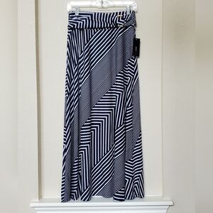 Robert Louis Asymmetrical A-Line Maxi Skirt.  Size Small